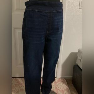 Blue jean leggings